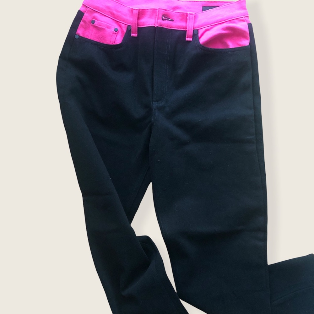 Rag&Bone pink contrast jeans